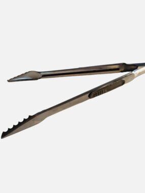 Farberware Tongs Stainless Steel 18" Long Barbeque Grill Kitchen with locking